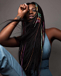 非洲式发型之美 | 英国摄影师 Luke Nugent 与伦敦发型师 Lisa Farral 合作 ​​​​