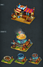 Game Buildings : Some stuff from my previous work: a collection of isometric game buildings that I made for the mobile city-builder game Tibez  in 2015-2017. www.game-insight.com/en/games/the-tribez Check the link and play on your favourite device! ;)