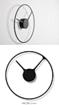 极简的挂钟，是由德国的duo Jehs 和 Laub为品牌stelton设计。