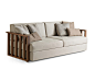 Dorsoduro sofa 3p by Varaschin | Lounge sofas