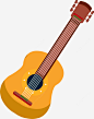 扁平化吉他乐器高清素材 设计图片 页面网页 平面电商 创意素材 png素材
