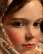 Russian School, Portrait of a Girl (Detail), 19th Century