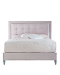 Haute House Callista Pink Velvet Beds