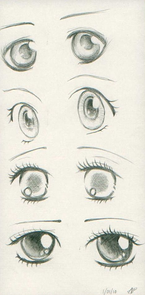 Anime eyes: 