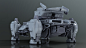 Destiny Cabal Tank, Travis Brady : Uploading images of my work from my years at Bungie during the Halo and Destiny series.