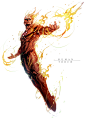 burning man by nefar007