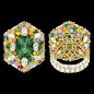 Cher Dior - "Fascinante Emeraude" ring. Discover more on www.dior.com