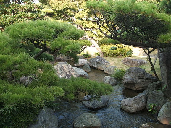 自然 <wbr>大濠公园的日本庭院