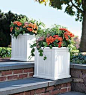 Lexington Tall Self-Watering Planter - Plow & Hearth