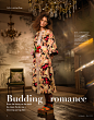 Budding Romance by Benjamin Kanarek for SCMP : Spring-Summer Ready-to-Wear for this 2015 season is a chocked full of fun floral “fantasmagorie”. From the bold and brash to the delicate diminutive, Spring has sprung and this season has an abundance of colo