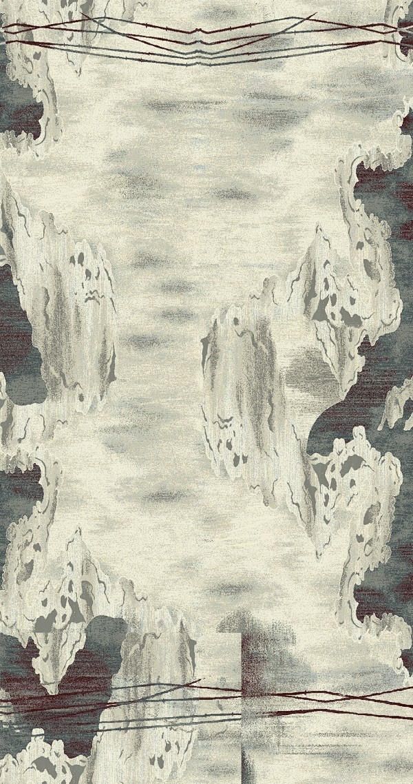 地毯之水墨篇——新中式 (2) - 地毯...