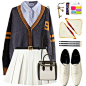 #cardigans #BackToSchool #school #college #bhalo #preppy 

cardigan: http://goo.gl/qf2DLy
shirt: http://goo.gl/mCTXB0

'Get 30% off at casual clothes on first orders'