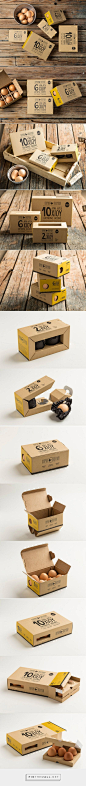 Pafylida Farm Range eggs by Maria Romanidou. Pin curated by #SFields99 #packaging #design: 