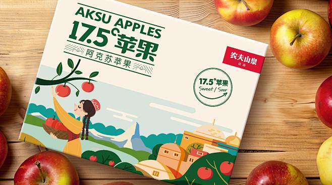 农夫山泉17.5°苹果如何开创中国苹果水...