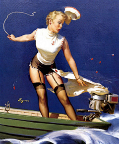 LoserUncleYao采集到Gil Elvgren