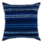 Indigo Blue Blue 20"x20" Pillow Set of 2 - *20" x 20" Pillow with Hidden Zipper