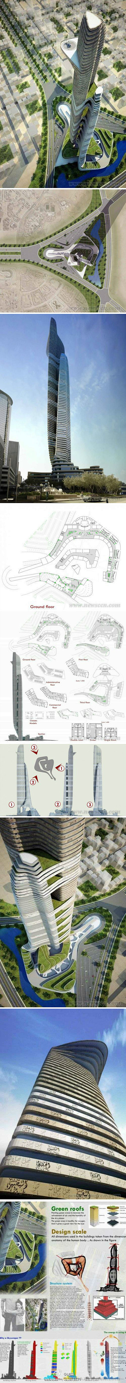 埃及父子大厦：现代建筑与穆斯林建筑的结合...