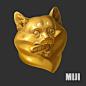 Material studies, miji lee : Shiba dog