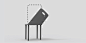 Lazy - Chair：很有特色的倾斜椅子~
全球最好的设计，尽在普象网 pushthink.com
