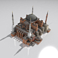 Hagia Sophia , Albert Camps : Low Poly Hagia Sophia for Augmented Reality App<br/>8.144 Polys