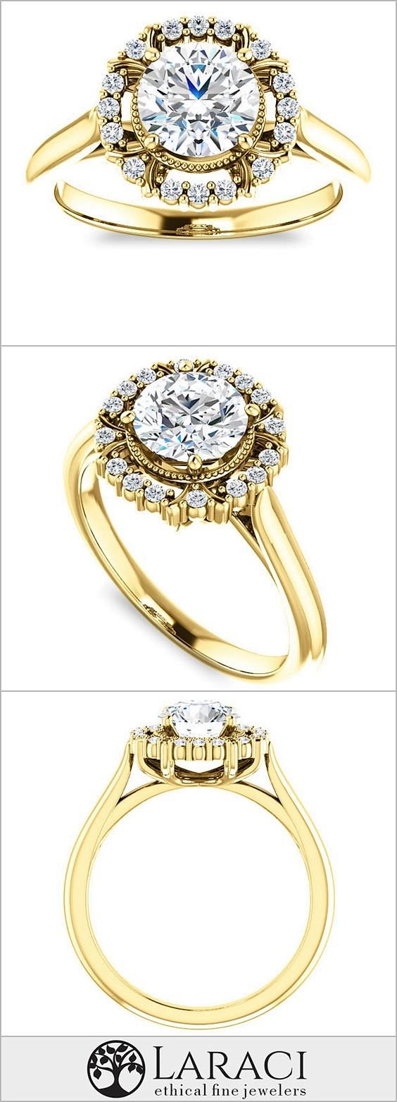 14K Yellow Gold Cath...