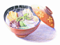 【手绘美食：食物的彩色铅笔画】