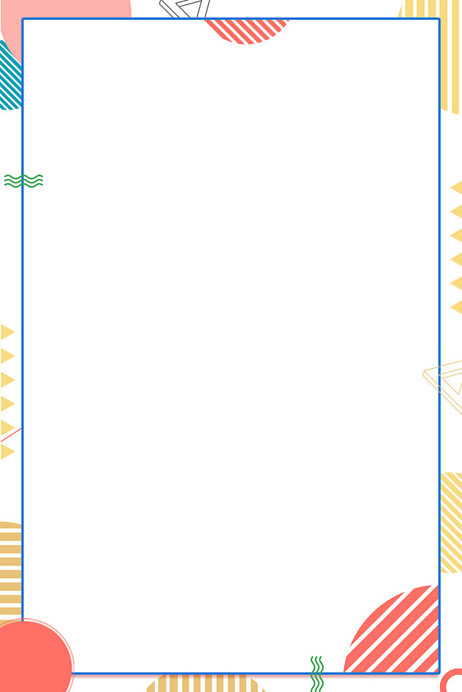 几何元素线框简约背景图