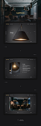 LightHome (Landing Page) on Behance