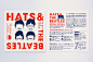 HATS & THE BEATLES on Behance