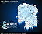 湖南省地图cdr图片