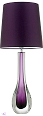 Purple lamp...