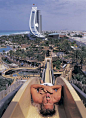 世界上最可怕的怀尔德瓦迪水上乐园，位于迪拜。