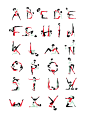 Wallpaper Alphabet - Malika Favre