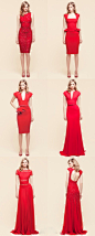 elie saab新一季的红色小礼服。有喜欢的吗？