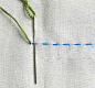 刺绣的基础针法之环形十字绣缝