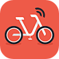 摩拜单车app—旅游出行 | logo | 图标@蒜头少女
