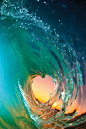 "Heart" photographed at The Wedge - Newport Beach, California by Clark Little: 