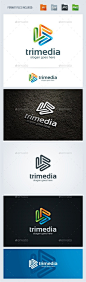 Trimedia -抽象标志模板3 d抽象Trimedia - Abstract Logo Template - 3d Abstract3 d应用程序,大胆的、协作的、丰富多彩的、概念、咨询、企业、创意、数字、动态、金融、互动,互联网、投资、市场营销、媒体、现代、多媒体、专业、社会、社交媒体、软件、光谱,对称,团队合作,科技,技术,三角形,团结 3d, app, bold, collaborative, colorful, concept, consulting, corporate, creative,