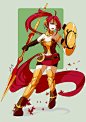 RWBY Pyrrha by Yurax