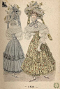 欧洲19世纪女性服饰大全