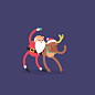 James Curran : Merry Christmas! Last year I made a festive pack of animated stickers for WeChat. There’s a small sample here and you can check out a few more at instagram.com/slimjimstudios/