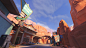 Overwatch : Deadlock Gorge, Andrew Klimas : I had the pleasure of creating a variety of props along with set dressing various areas in Deadlock Gorge.

All Overwatch maps are a group effort. The following artists not only share in the credit of these work