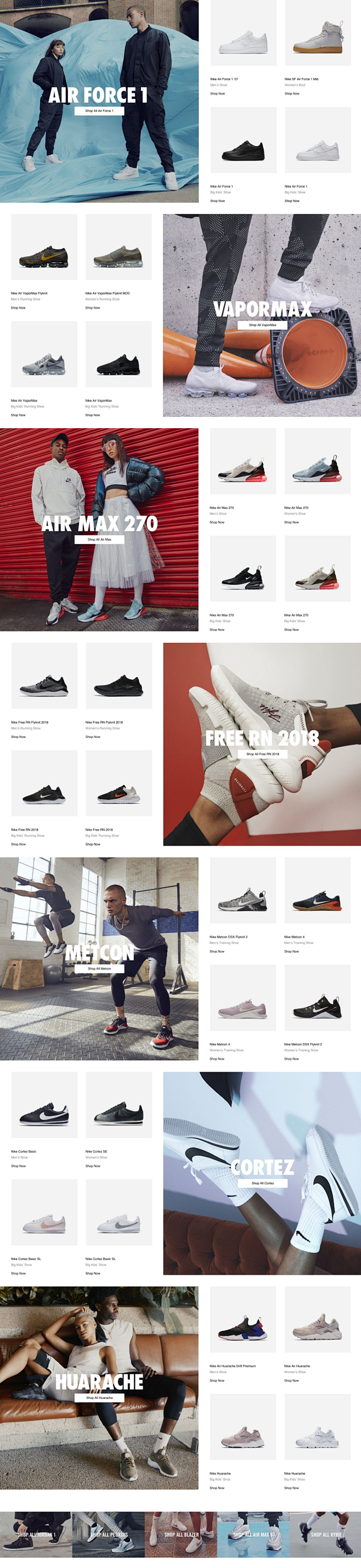 Nike Icons. Nike.com