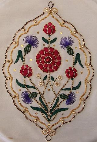 Persian Peony Tile: 