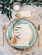 Elegant place setting | Caroline Tran Photography