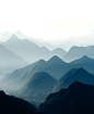 Layers of Bavaria : Sheer endless mountain layers I found while hiking in the area around the lakes Walensee and Kochelsee in southern Bavaria, Germany. 