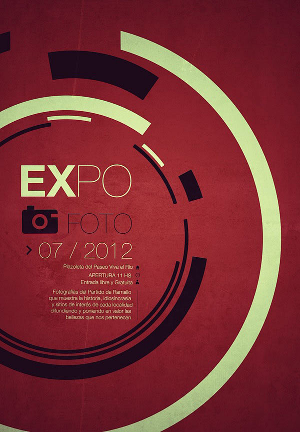 EXPOFOTO展会海报设计欣赏(3)