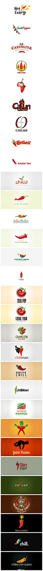 【广告设计】30个以辣椒为主题的logo设计。|微刊 - 悦读喜欢