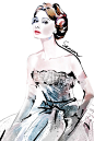 永恒经典 Classic fashion icon #Audrey Hepburn# #奥黛丽·赫本##影视##明星##插画##手绘#