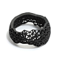 Charles Wyatt - This round 'Shatter Bangle' has been rapid protoyped in nylon and then hand dyed black by jeweller Charles Wyatt - 225 AUD$ at http://www.editionx.com.au